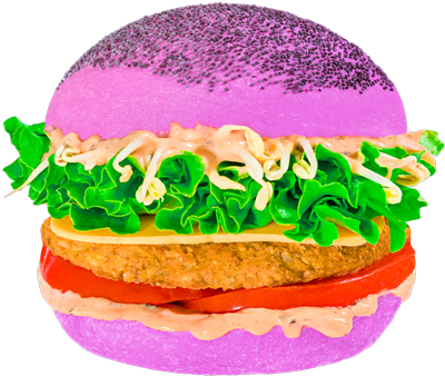 Flower burger menu Flower burger menu