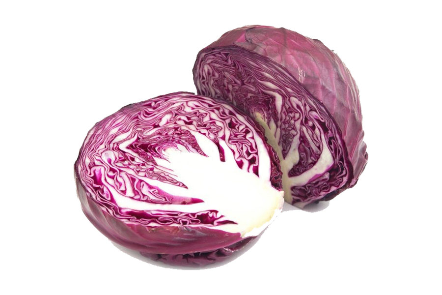 Marinated red cabbage